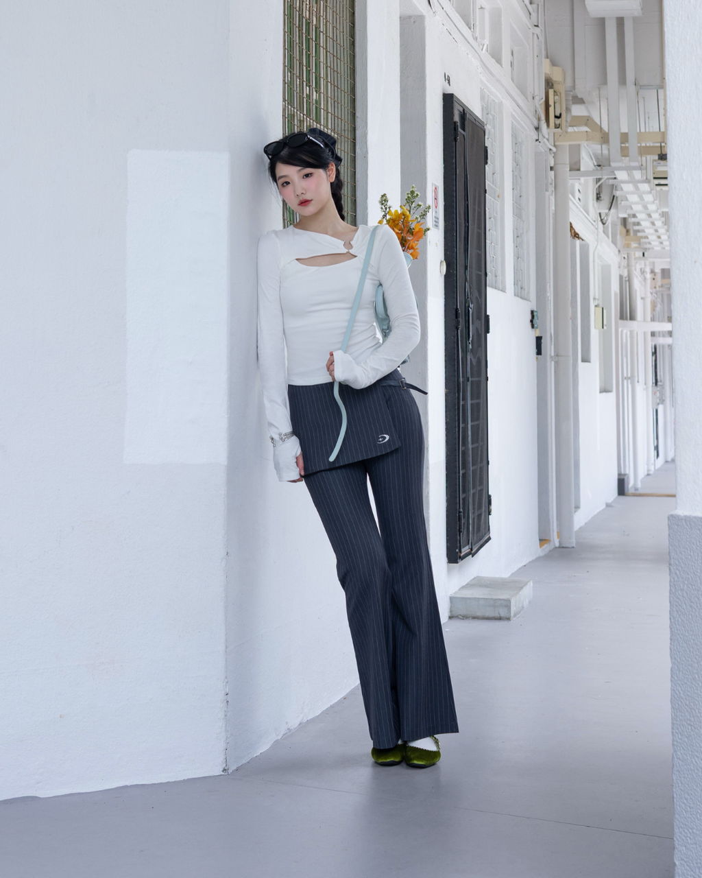 SOL LONG SLEEVES KNIT TOP