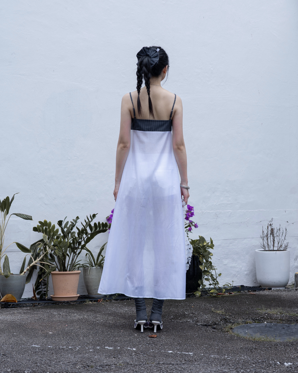HAZE RIBBON LONGLINE TOP