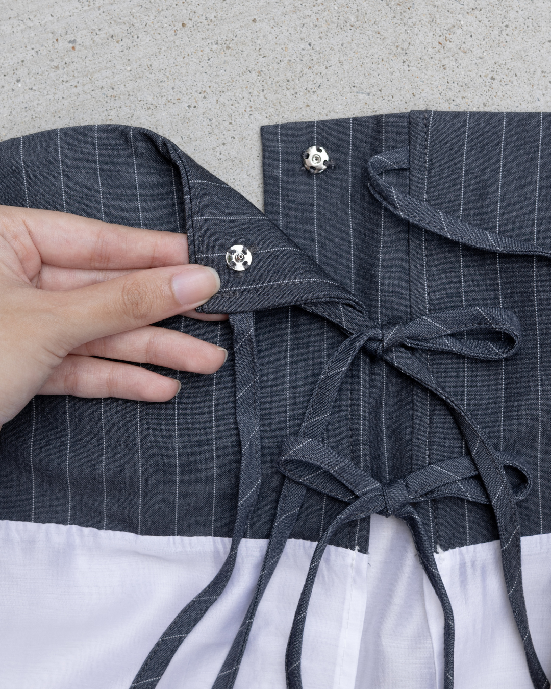 HAZE RIBBON LONGLINE TOP